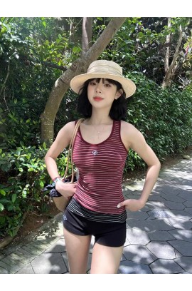 CHIOS CLUB - 貼身顯瘦背心 SS2511BB RED